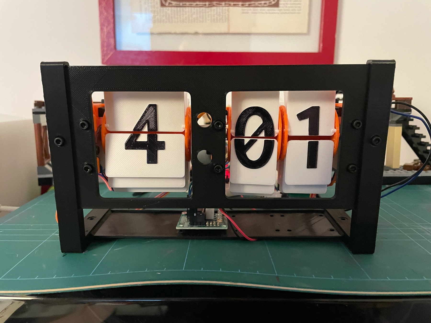 Flipclock assembled