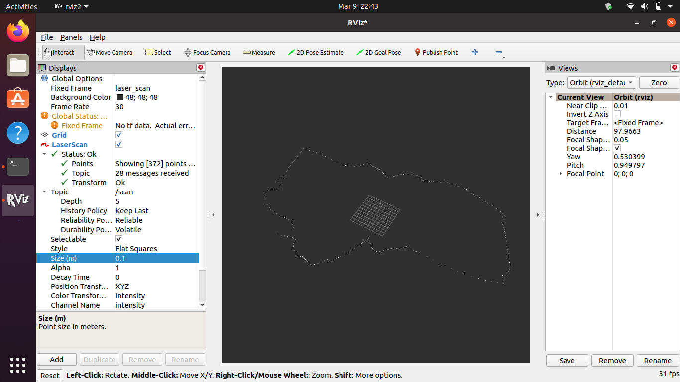 LIDAR RViz